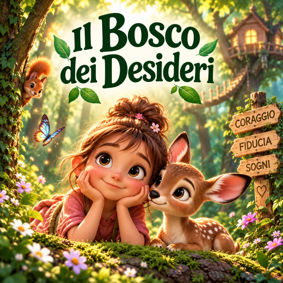 Copertina di Il Bosco dei Desideri