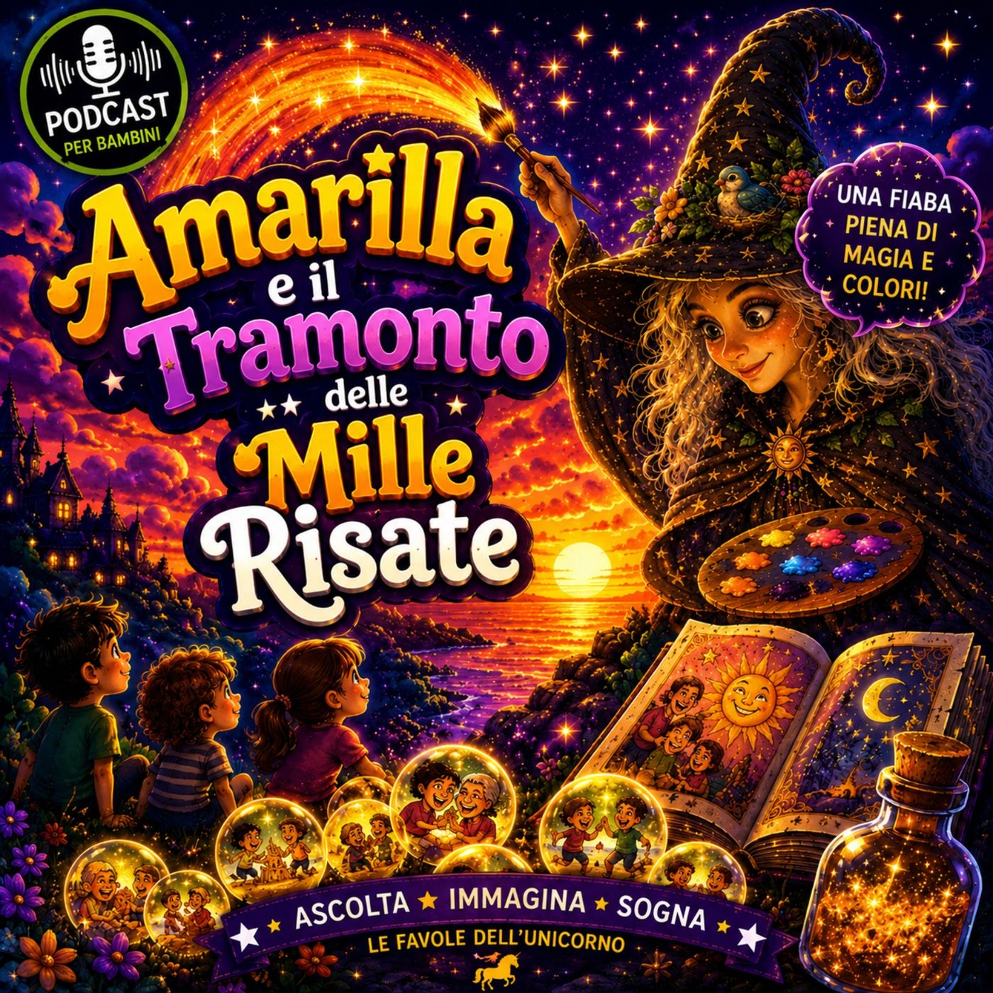 Copertina di Amarilla e il tramonto delle Mille Risate