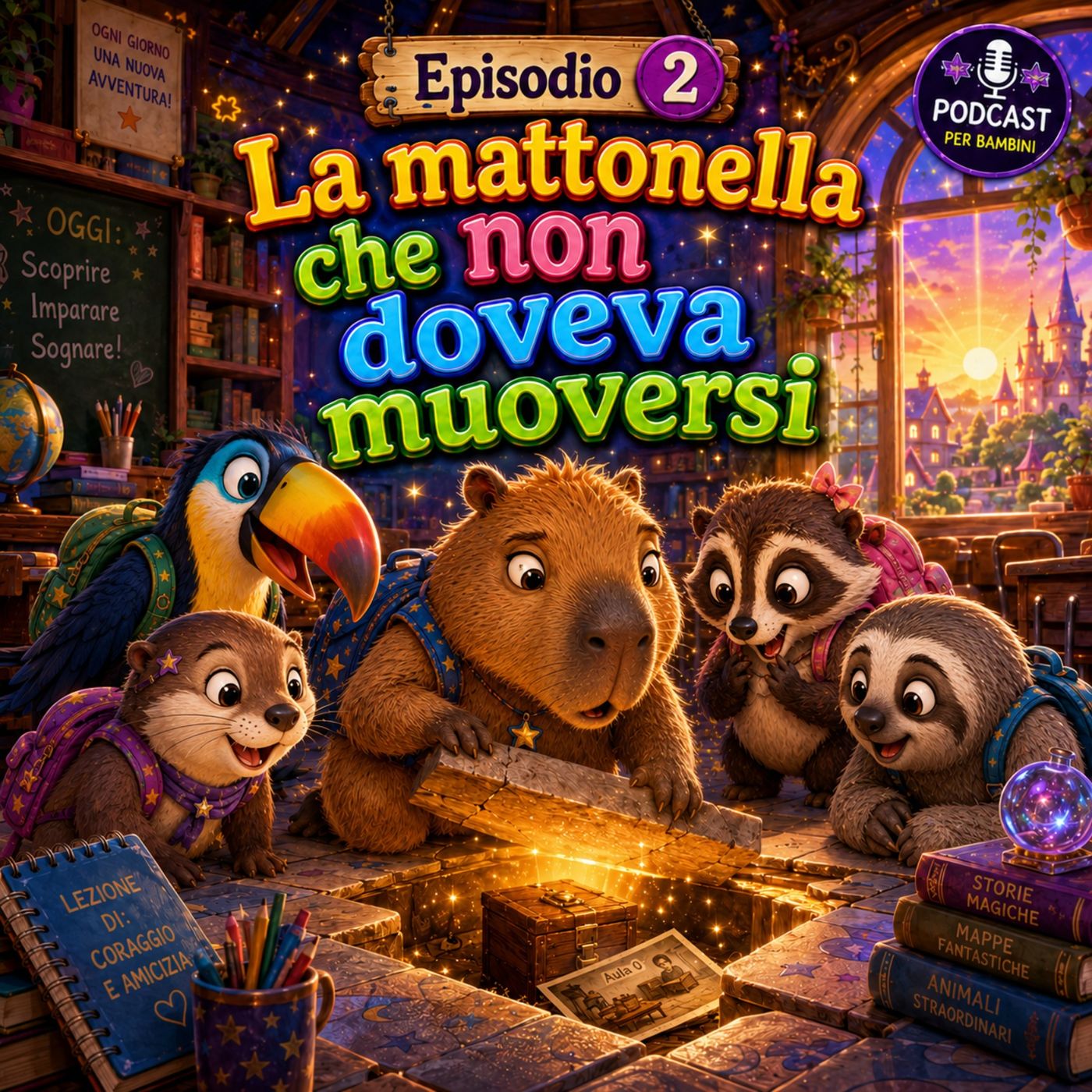 Copertina di La mattonella che non doveva muoversi