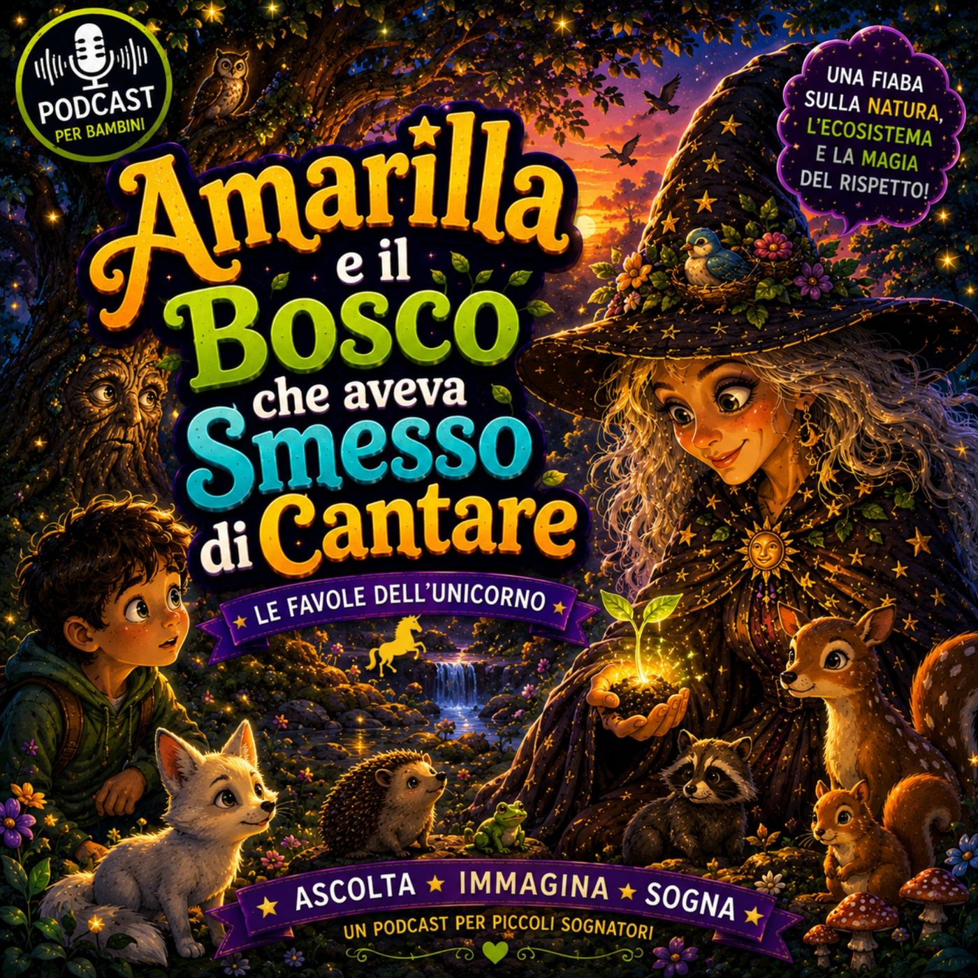 Copertina di Amarilla e il Bosco che aveva smesso di cantare
