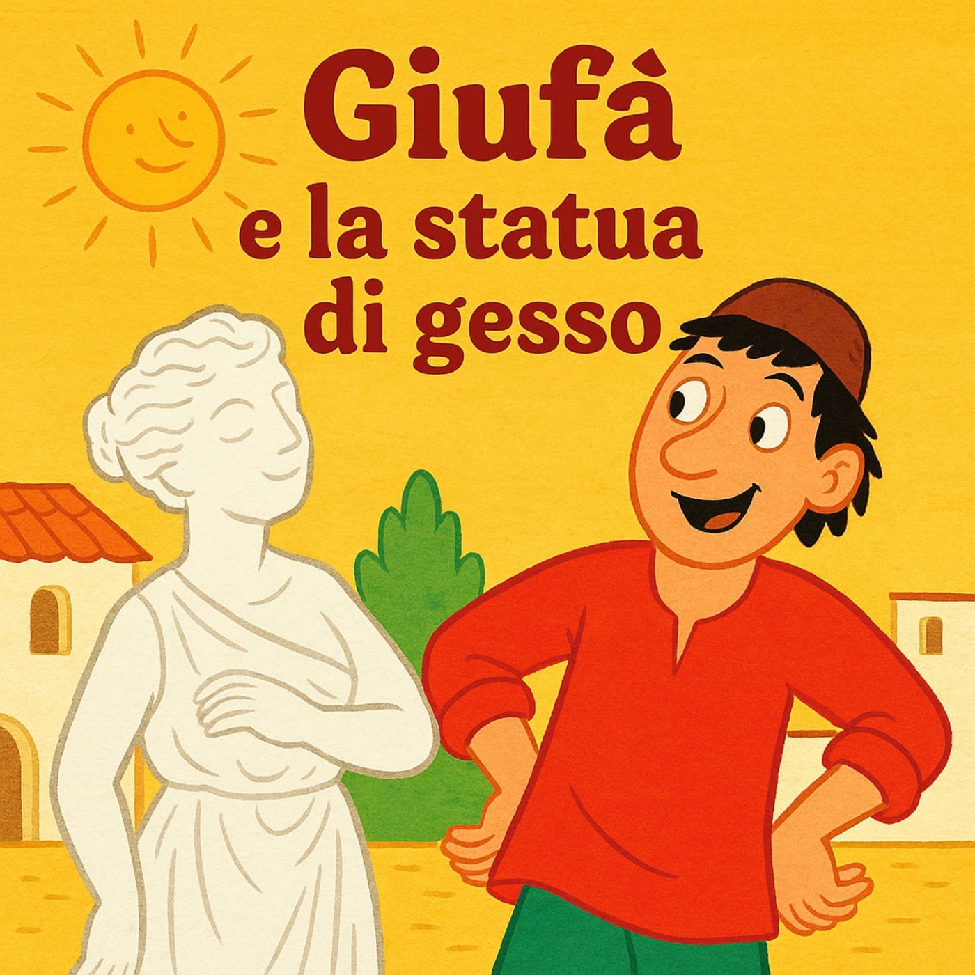 Copertina di Giufà e la statua di gesso