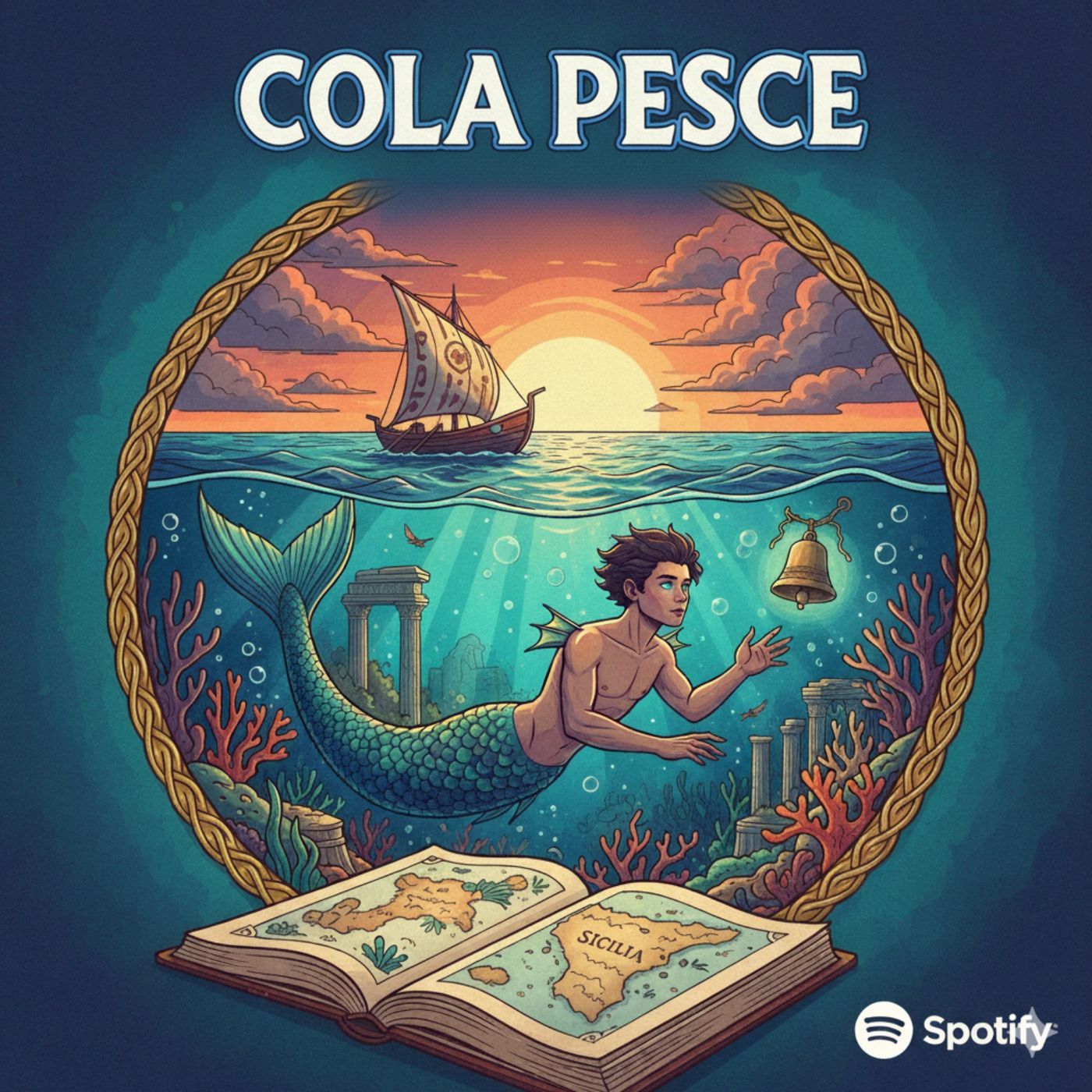 Copertina di Colapesce