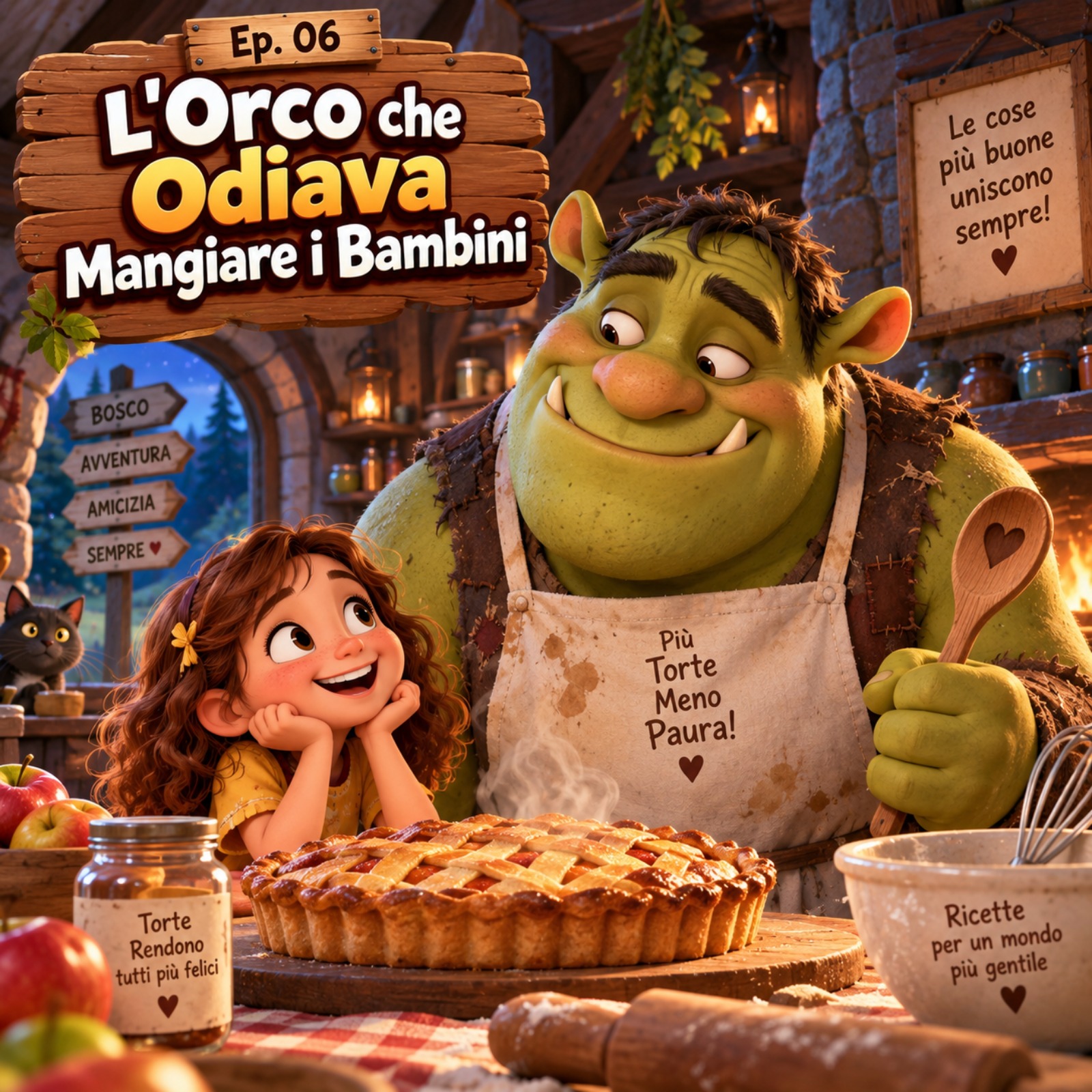 Copertina di L’Orco che Odiava Mangiare i Bambini