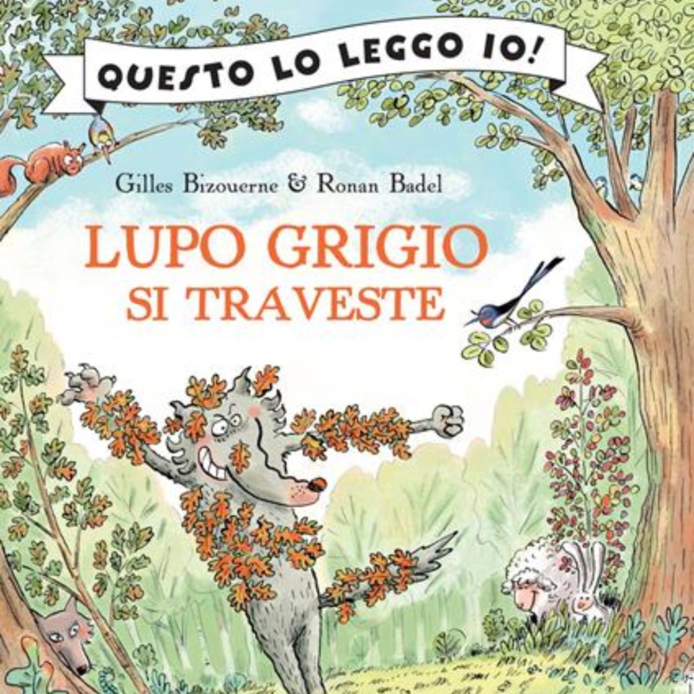 Copertina di Lupo grigio si traveste
