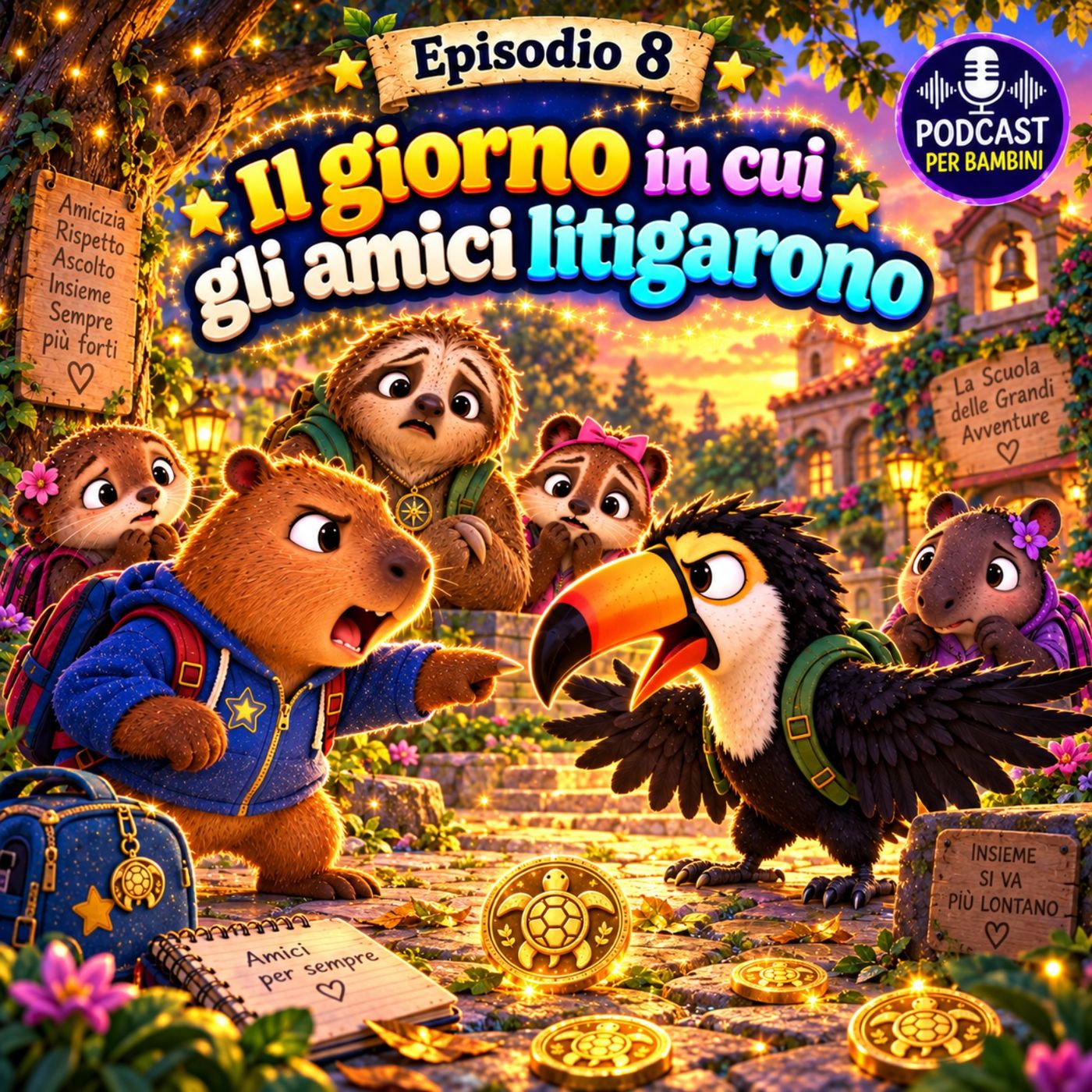 Copertina di Il giorno in cui gli amici litigarono