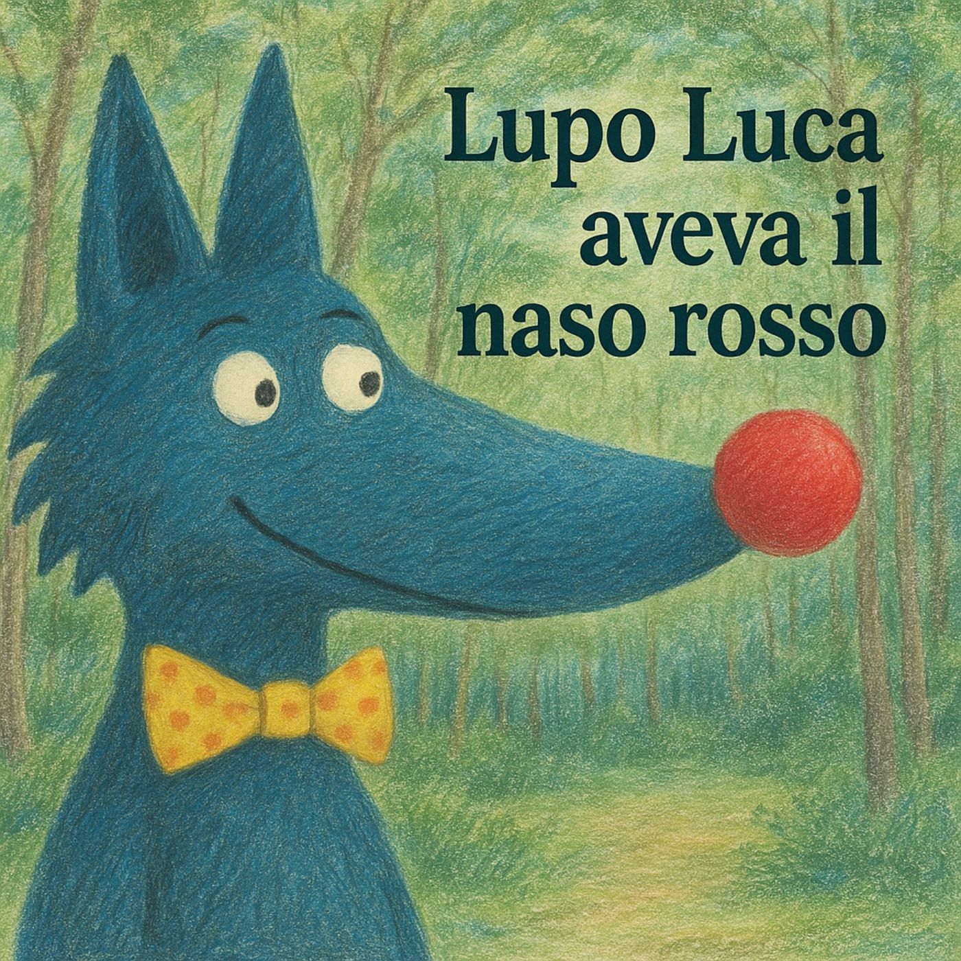 Copertina di Lupo Luca ha il naso rosso