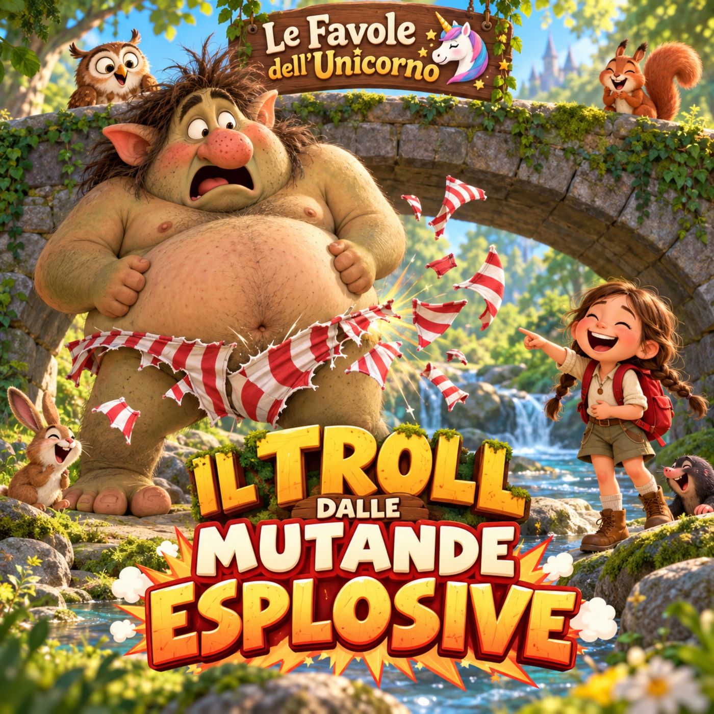 Copertina di Il Troll dalle Mutande Esplosive